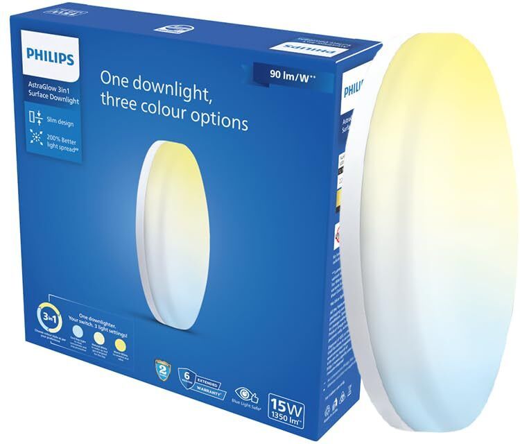 philips 15W Round AstraGlow Surface DL 3in1 Ceiling Light Ceiling Lamp-picture-16