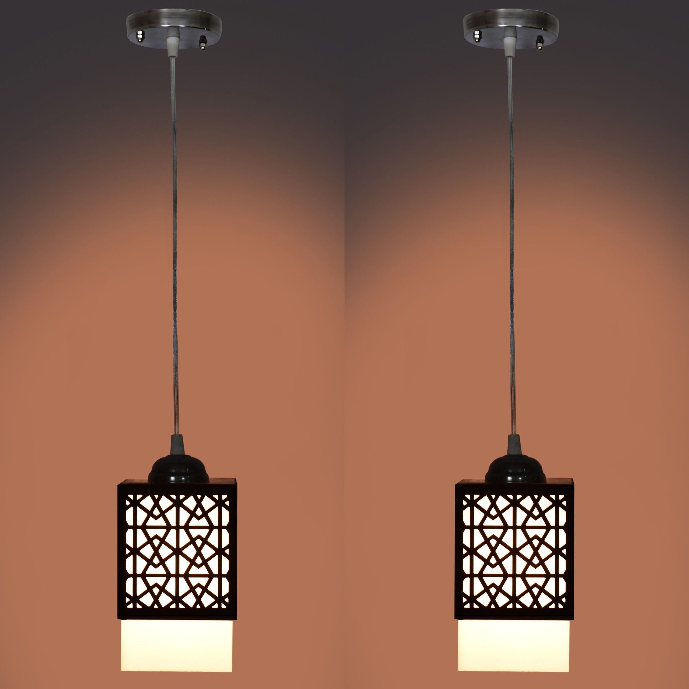 nexat Wooden Hanging Thali Lamp Elegance for Home Decor and Festive Celebrations Pendant Lamp Ceiling Lamp-picture-10