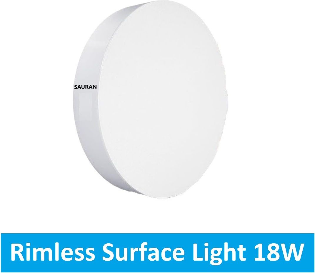 sauran Rimless Surface Light 18W White RSL35.1 Ceiling Light Ceiling Lamp-picture-12