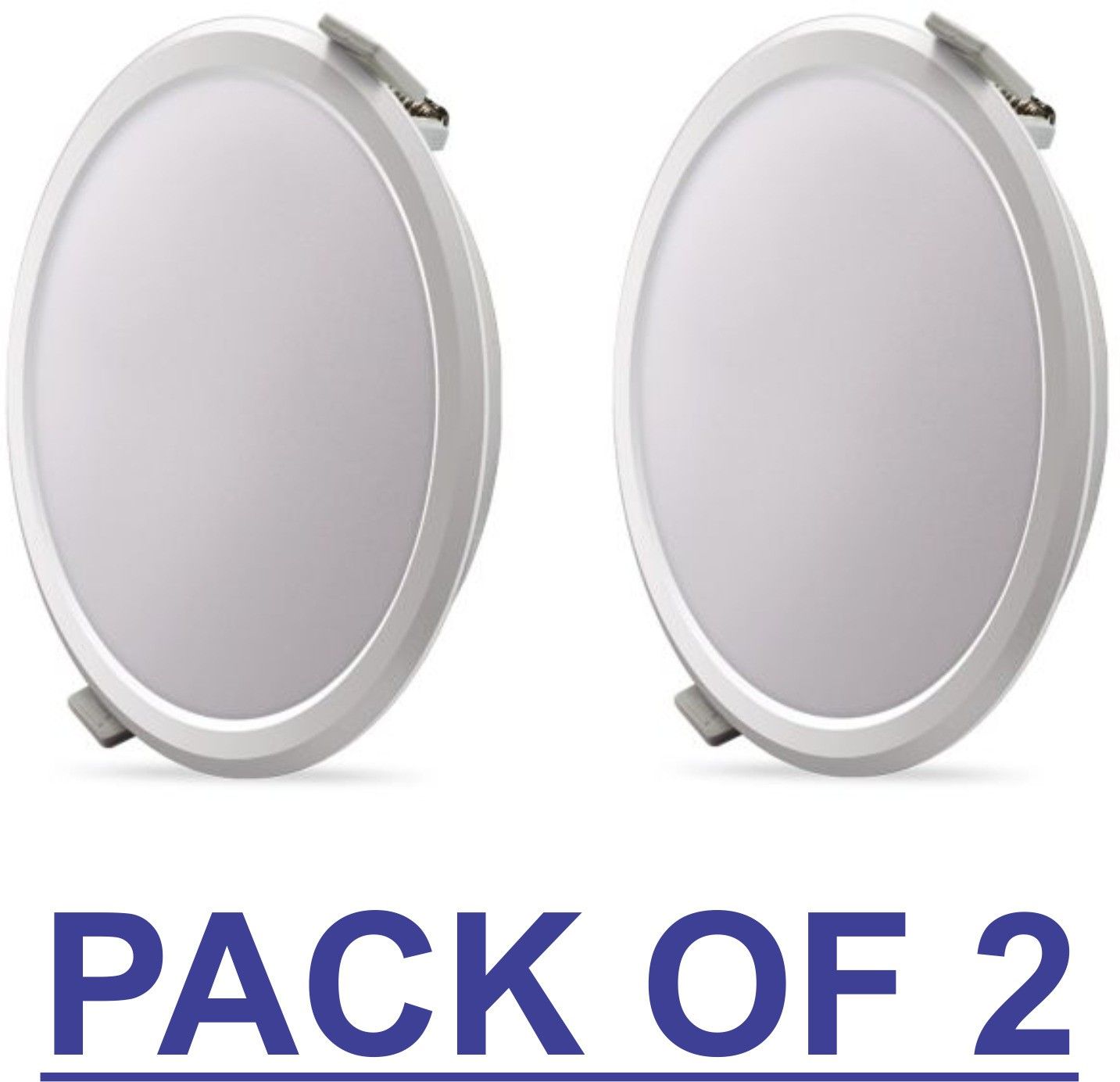 8 watt Round Led panel Size 4 Inch Pack of 2 Recessed Ceiling Lamp-image-25