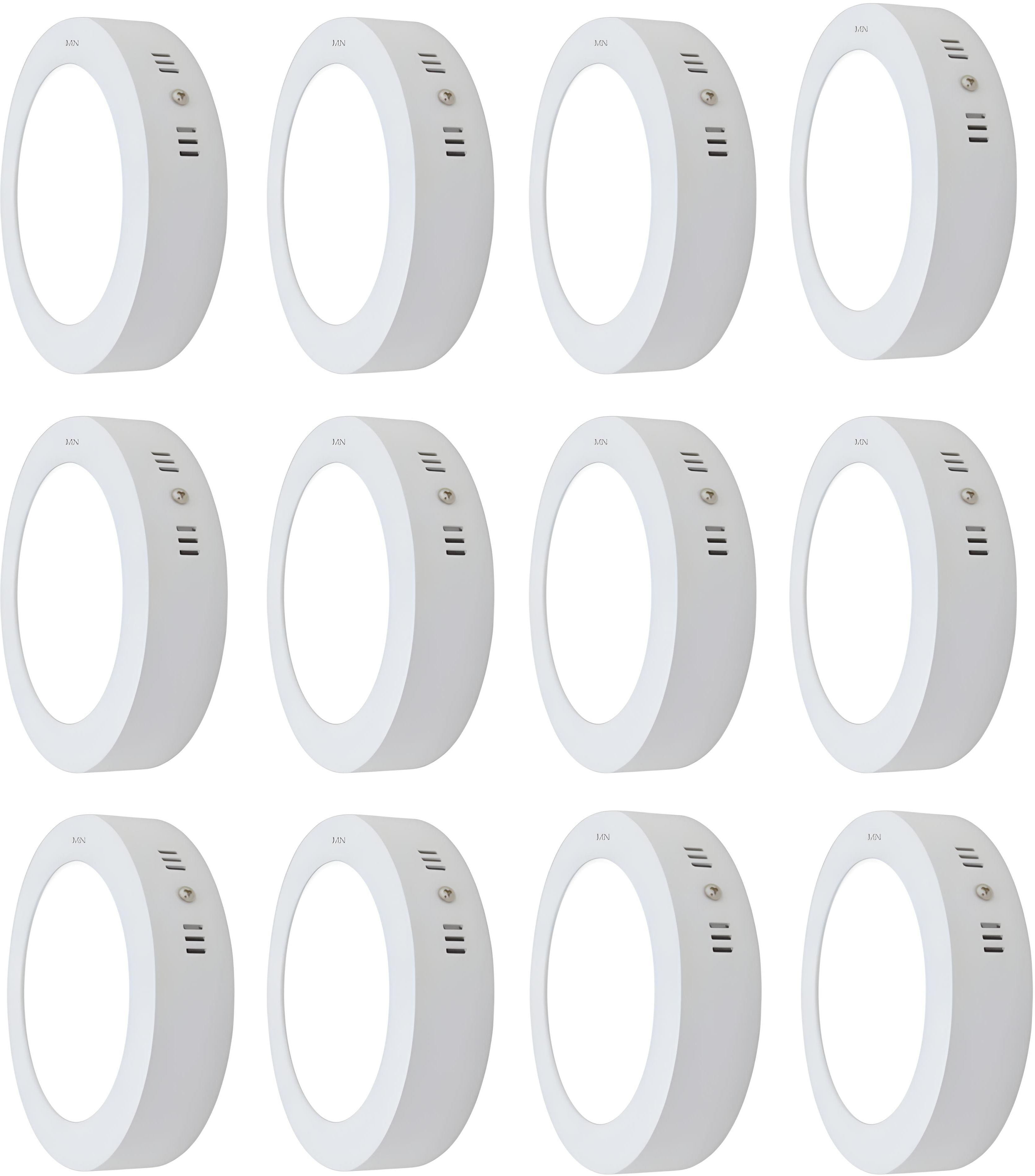 Moon Light LED 9 Watts Round Surface Down Light, Pack of 12, Cool White Recessed Ceiling Lamp-image-47