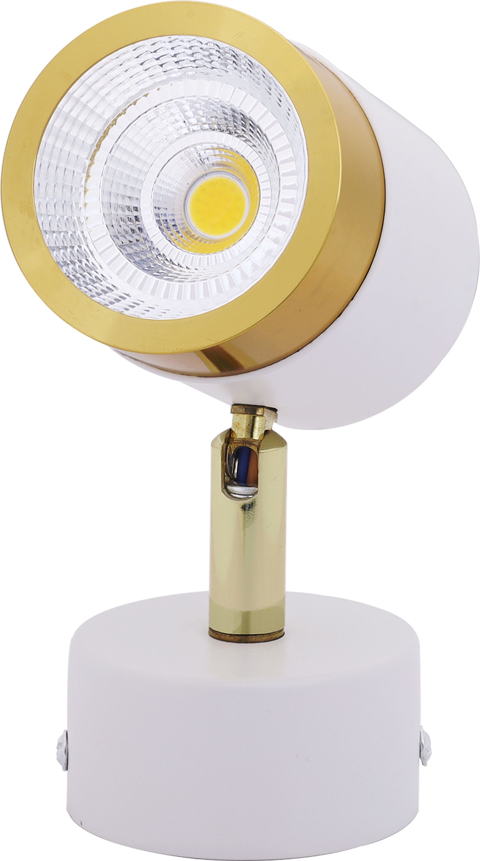 9-watt White Gold Finish focus light,Wall light,spot light,Color-Warm White Spot Light Ceiling Lamp-image-9