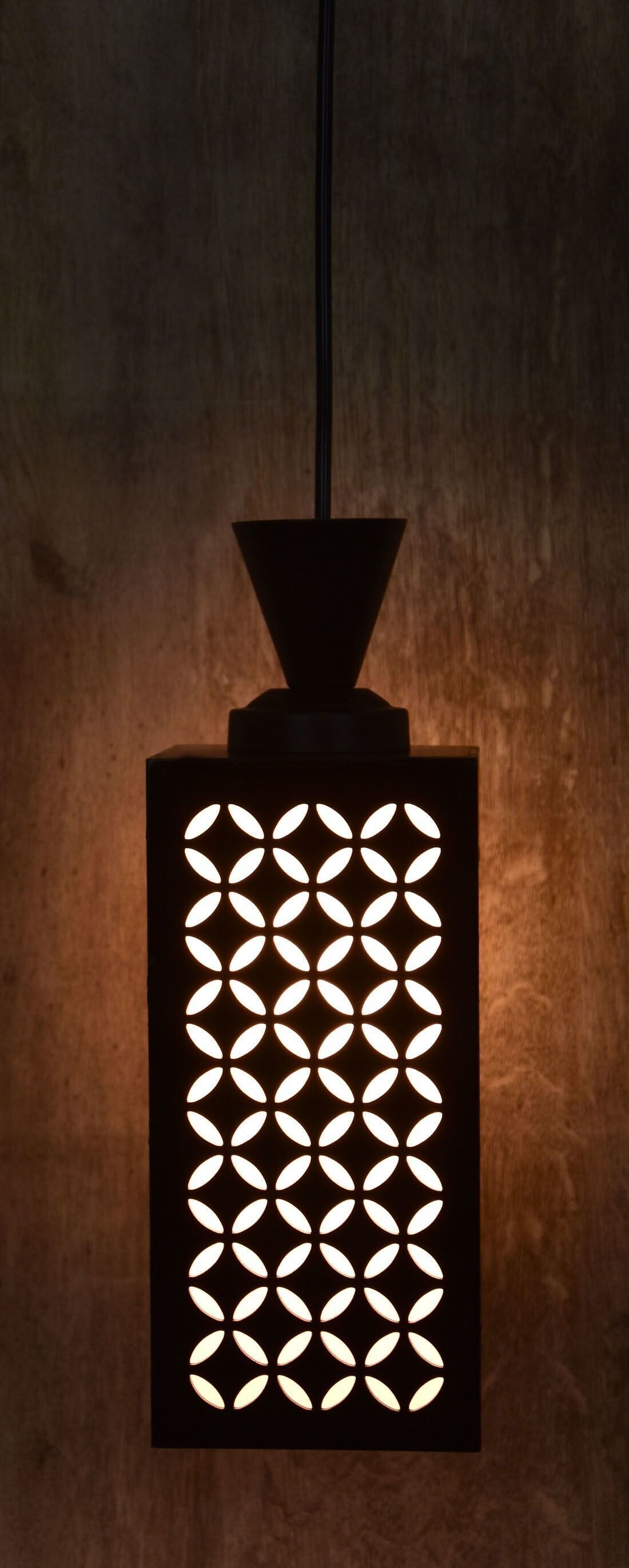 lakhaji Wooden Hanging Thali Lamp Elegance for Home Decor and Festive Celebrations Chandelier Ceiling Lamp-picture-21