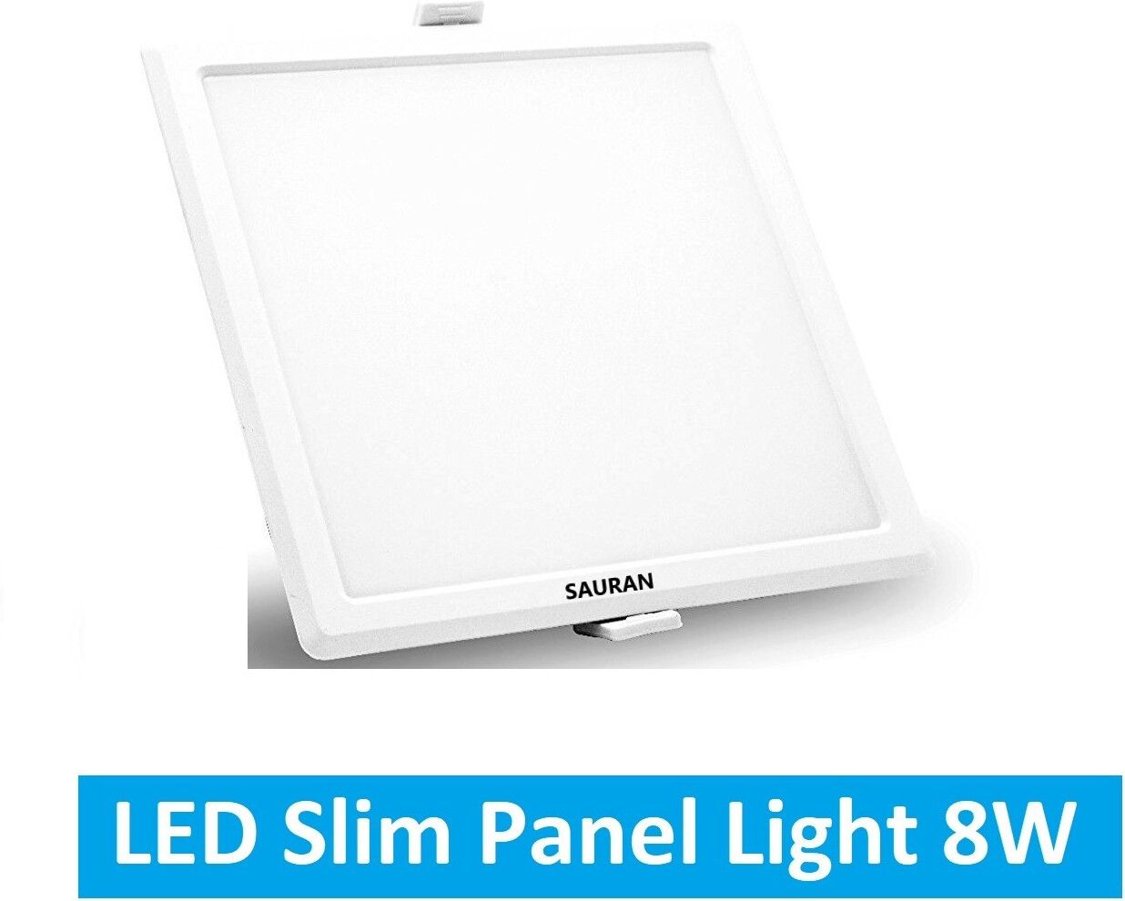 sauran Square LED Slim Panel Natural White Light 8W LSP 42.1 (With Warranty) Ceiling Light Ceiling Lamp-picture-17