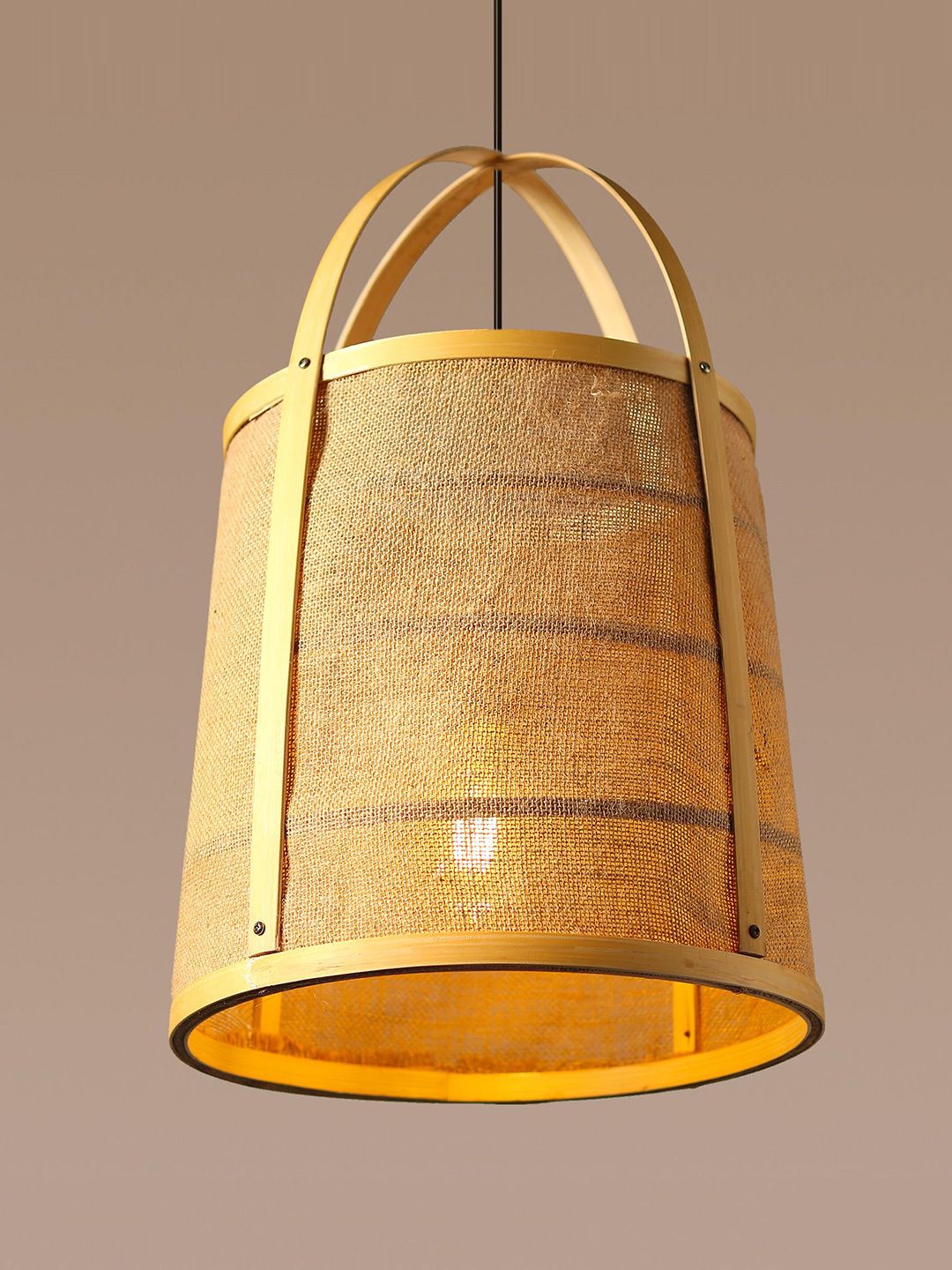 Handmade Bamboo Hanging Lamp for Home Decor and Hall Pendant Lamp Ceiling Lamp-image-39
