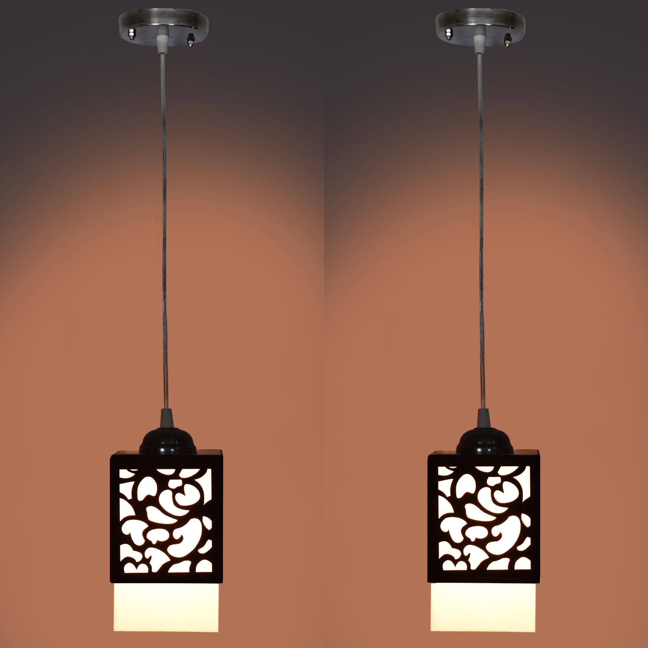lakhaji Wooden Hanging Thali Lamp Elegance for Home Decor and Festive Celebrations Pendant Lamp Ceiling Lamp-picture-15