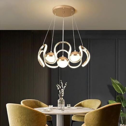 marigold 3LED + Aluminum Dining Room Living Room Special Ceiling Light Chandelier Ceiling Lamp-picture-42