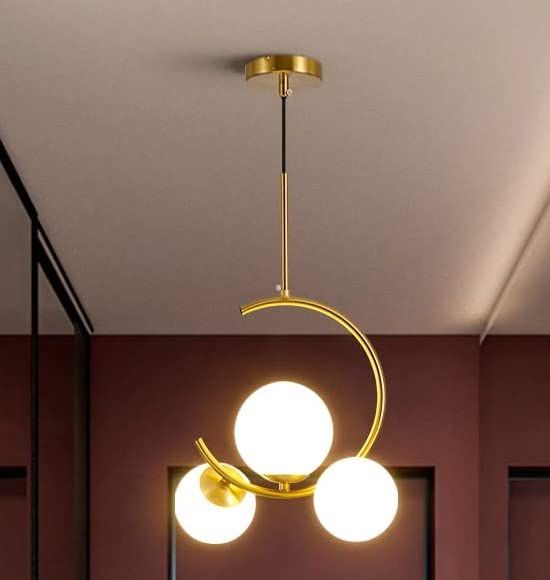 Golden Hanging Light Pendants Ceiling Lamp