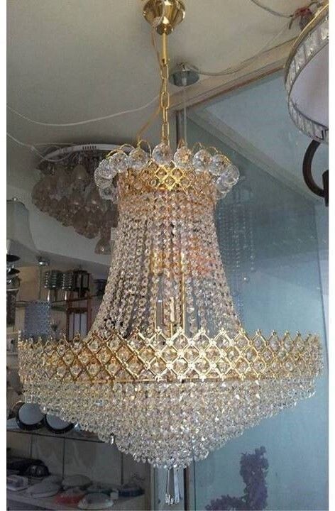 shri mahal antiques WITH BULB LED Crystal Big Size Jhhomar Lamp Ceiling Light For Living Room/Hall/ Chandelier Ceiling Lamp-picture-32
