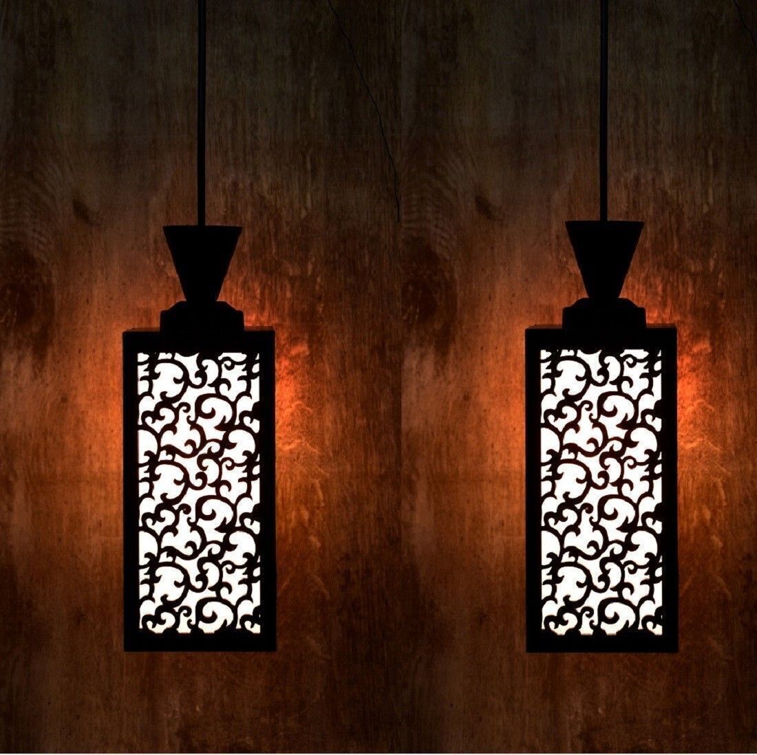 lakhaji Wooden Hanging Thali Lamp Elegance for Home Decor and Festive Celebrations Pendant Lamp Ceiling Lamp-picture-20