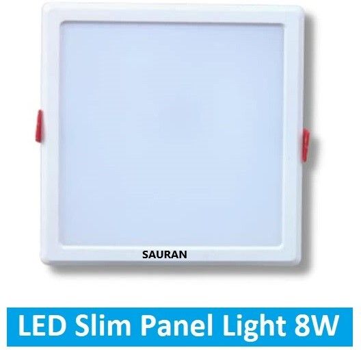 Square LED Slim Panel Natural White Light 8W LSP 46.1 (With Warranty) Ceiling Light Ceiling Lamp-image-25