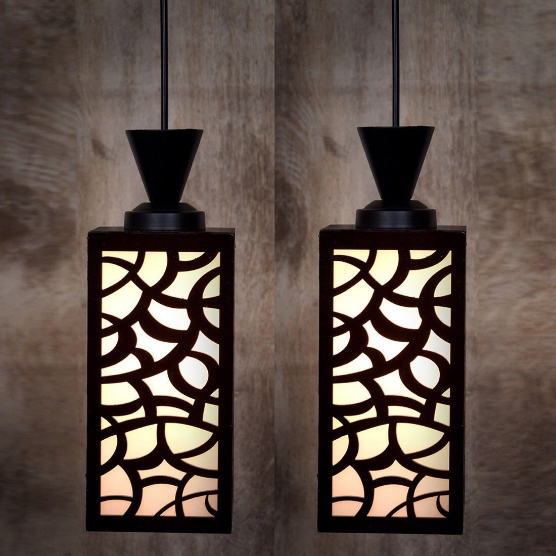 nexat Wooden Hanging Thali Lamp Elegance for Home Decor and Festive Celebrations Pendant Lamp Ceiling Lamp-picture-49