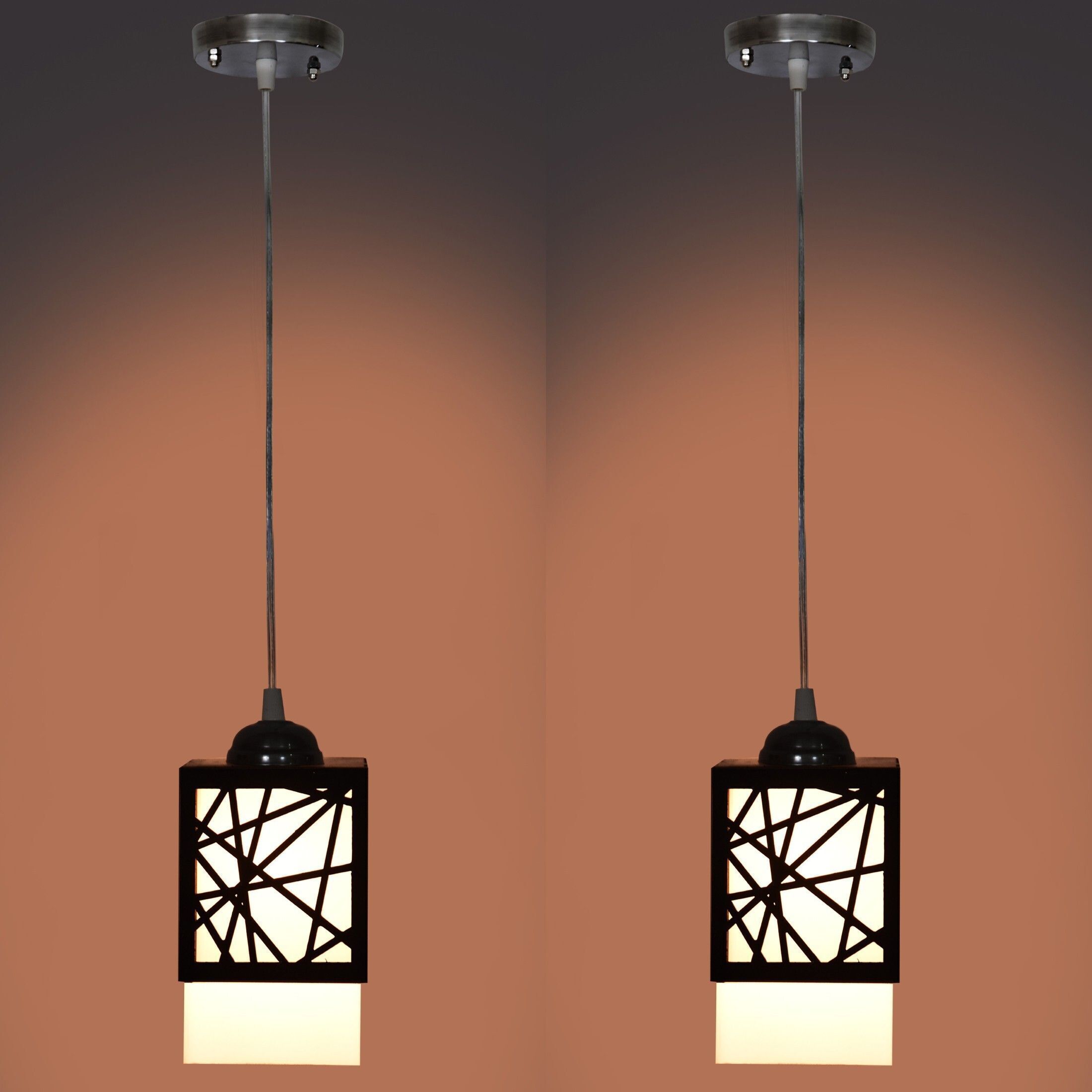 lakhaji Wooden Hanging Thali Lamp Elegance for Home Decor and Festive Celebrations Pendant Lamp Ceiling Lamp-picture-12