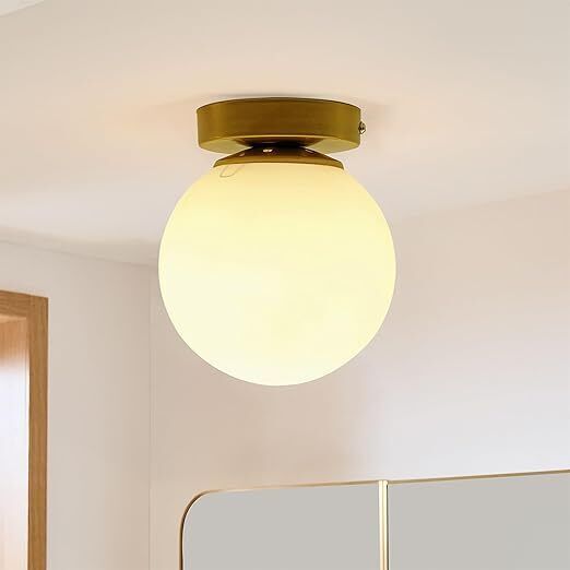 Ceiling Light, for Hallway Light Fixture Ceiling Glass Shade for Living Room_C58 Ceiling Light Ceiling Lamp-image-24