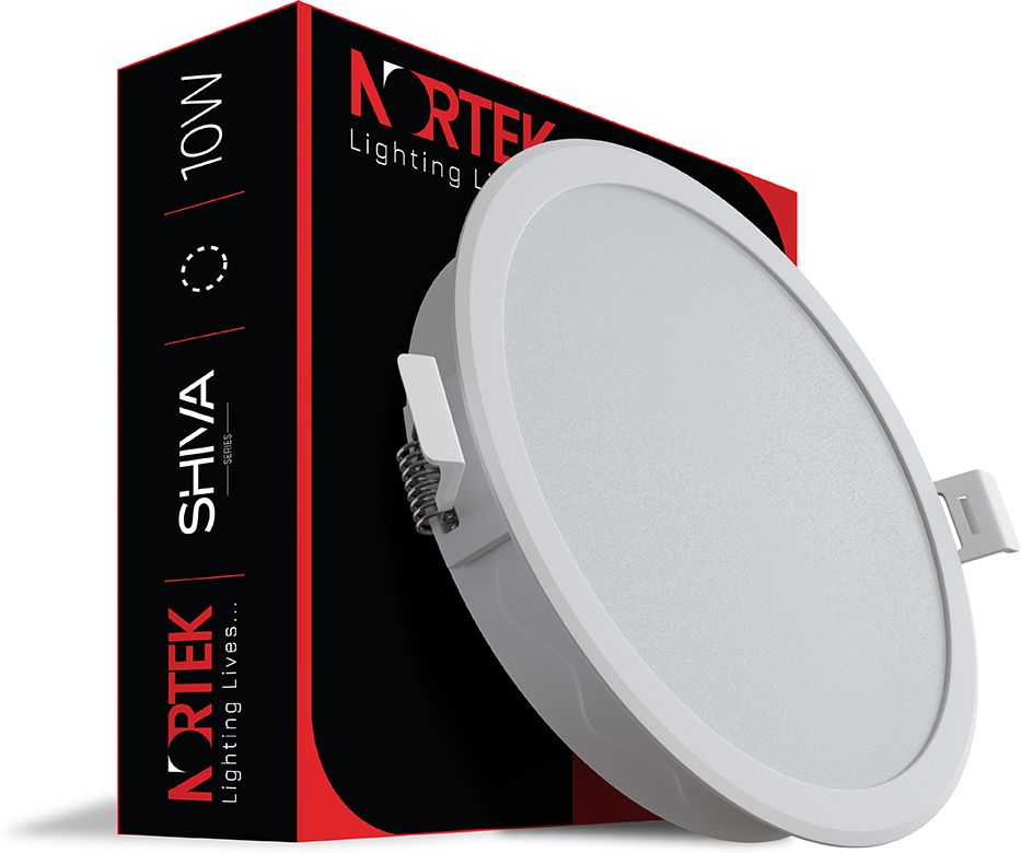 Shiva 10W LED Downlight Cool White | Ceiling Light for Room, Living Room (1Pc) Downlighter Ceiling Lamp-image-36