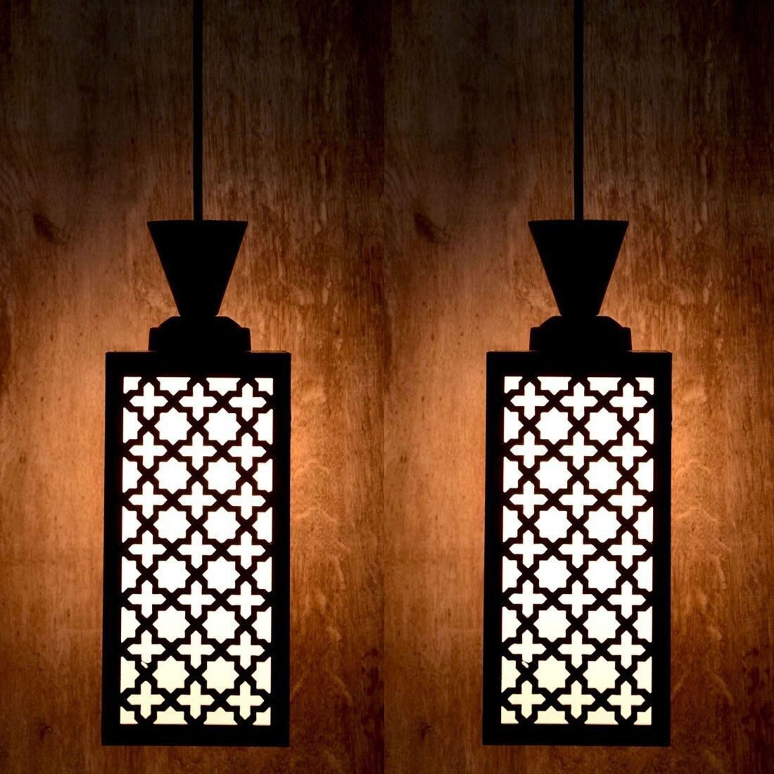 lakhaji Wooden Hanging Thali Lamp Elegance for Home Decor and Festive Celebrations Pendant Lamp Ceiling Lamp-picture-23