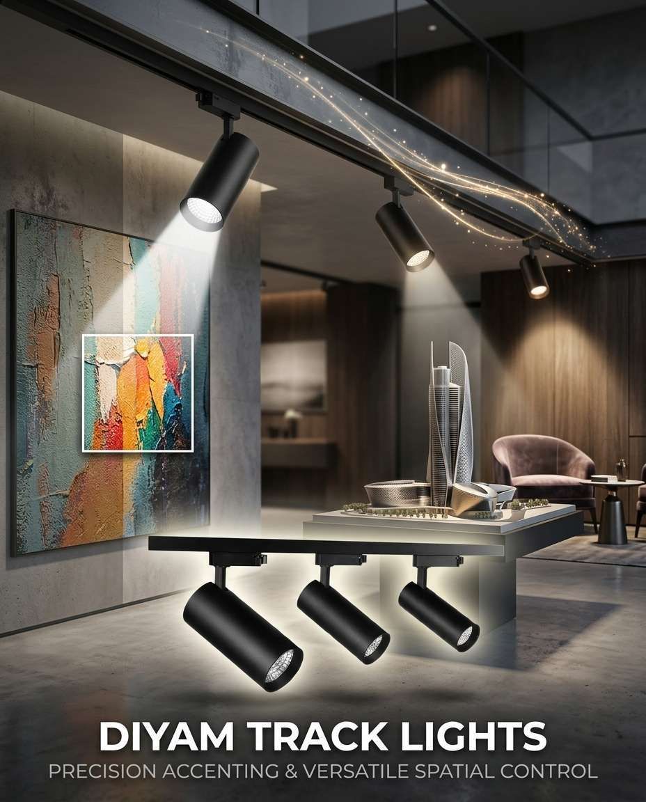 lights bazar DIYAM 30W -WITH PHILIPS DRIVERS Track Lights Ceiling Lamp-picture-24