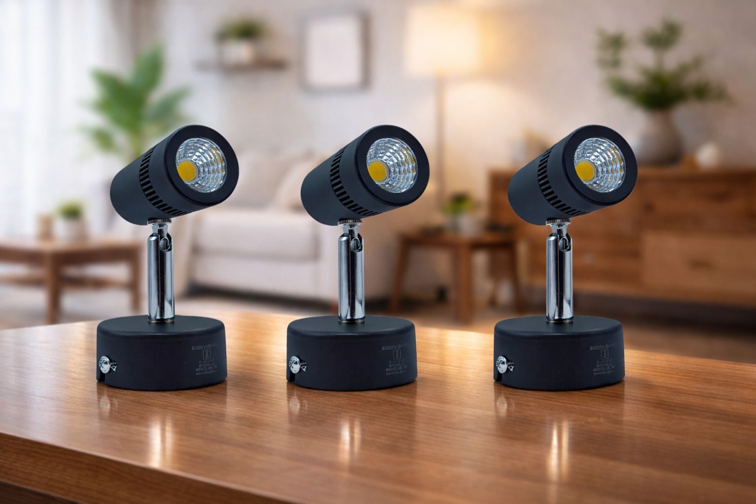 hbx LED Wall/Ceiling Surface Spot Light (3 WATT) Adjustable Focus Light, COOL WHITE, Spot Light Ceiling Lamp-picture-29