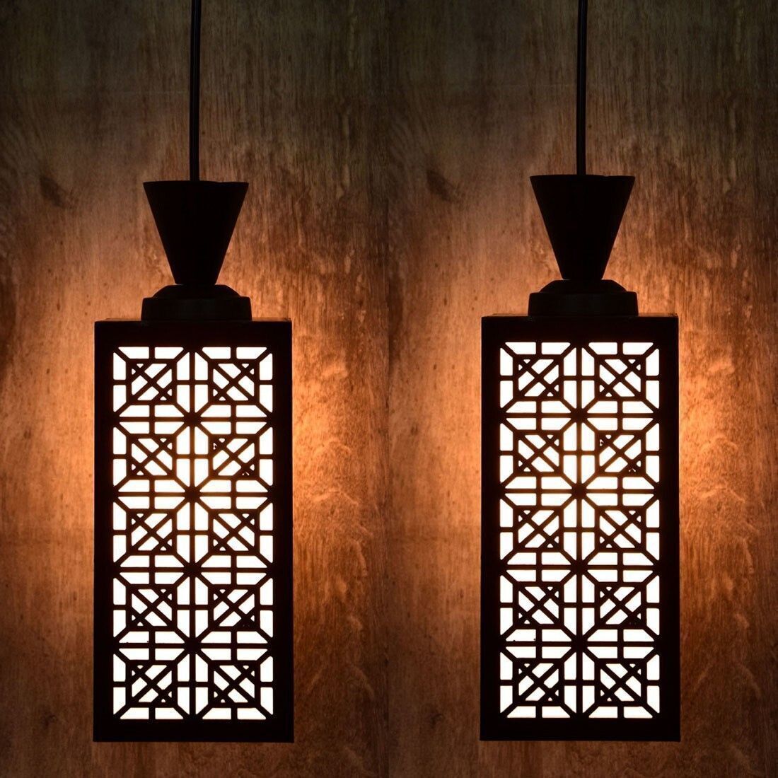 lakhaji Wooden Hanging Thali Lamp Elegance for Home Decor and Festive Celebrations Pendant Lamp Ceiling Lamp-picture-46