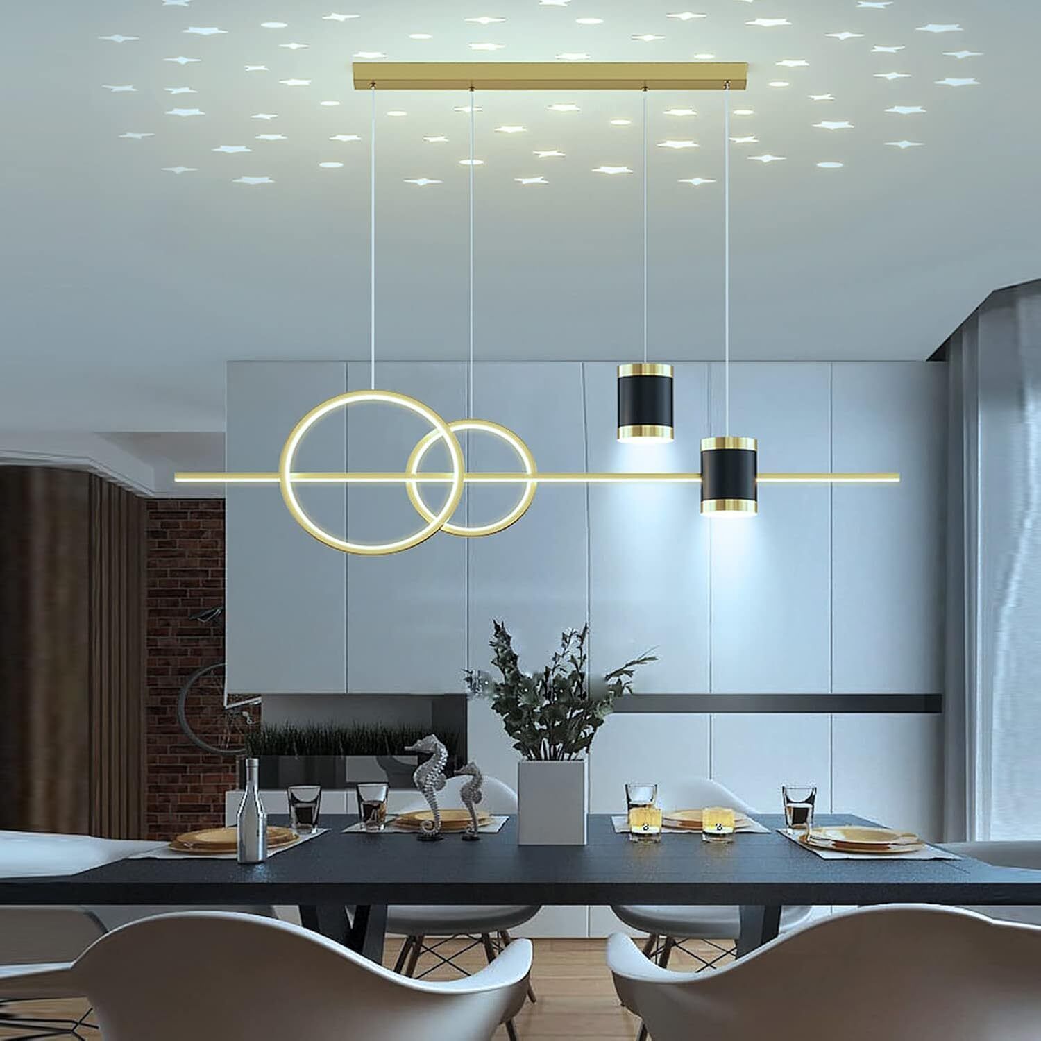 pralinz LED Pendant Lights Dining Room Lamp Hanging Lamp Dining Room Lamp Chandelier Ceiling Lamp-picture-43