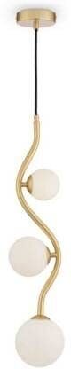 WHITERAY HANGING LIGHT S03 NAGIN DESIGN GOLD COLOUR BULB NOT INCL. (PACK OF 1) Pendant Lamp Ceiling Lamp-image-38