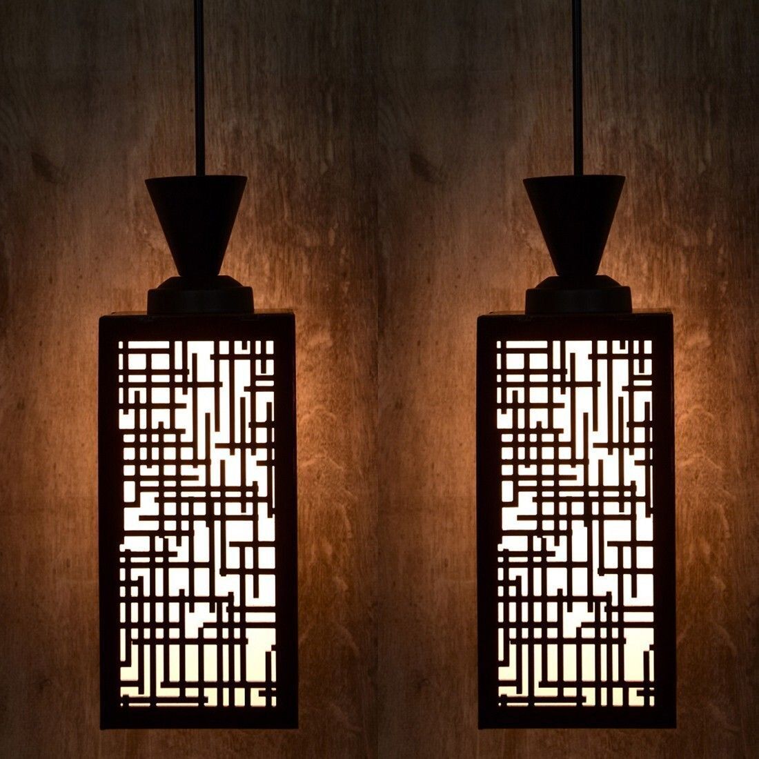 nexat Wooden Hanging Thali Lamp Elegance for Home Decor and Festive Celebrations Pendant Lamp Ceiling Lamp-picture-3