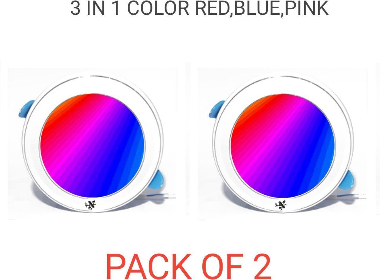 Metal conceal 3 in 1 RBP pack of 2 Recessed Ceiling Light Ceiling Lamp-image-36