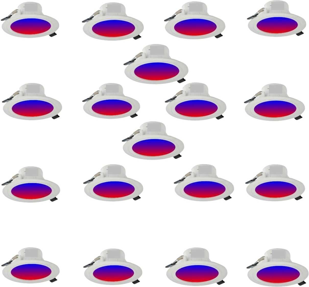 nexat Led joy Concealed Light 3 Color 18 pieces (red blue pink) Recessed Ceiling Light Ceiling Lamp-picture-47