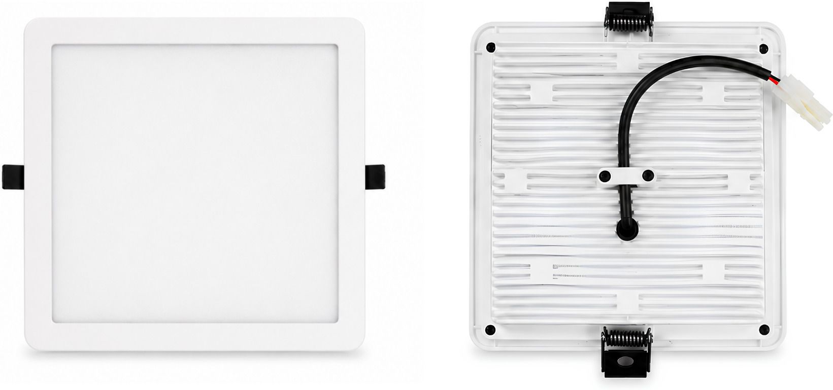 24W Square LED Panel Light | 3000K | Pearl White | Recessed LED Downlighter Ceiling Light Ceiling Lamp-image-1