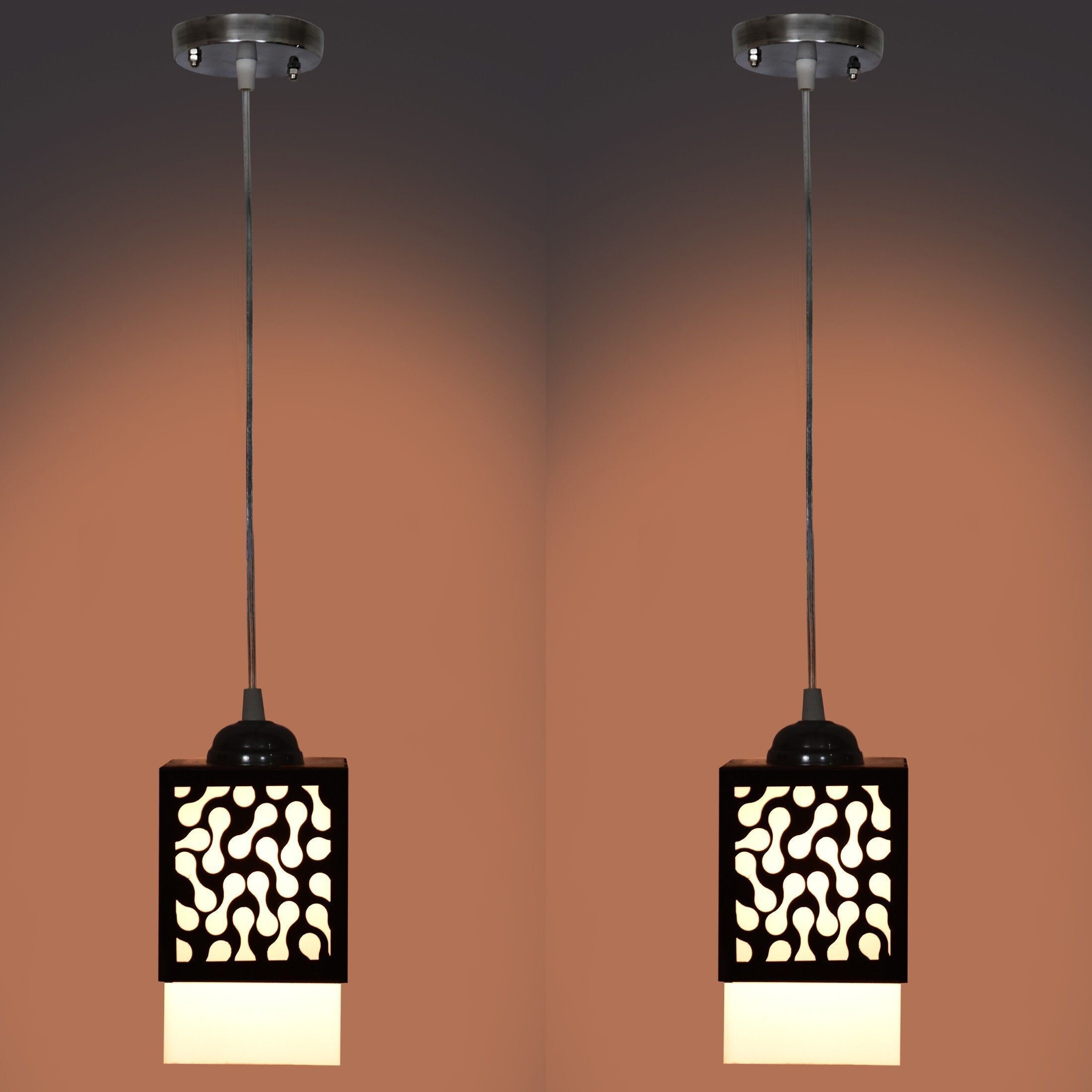 nexat Wooden Hanging Thali Lamp Elegance for Home Decor and Festive Celebrations Pendant Lamp Ceiling Lamp-picture-26