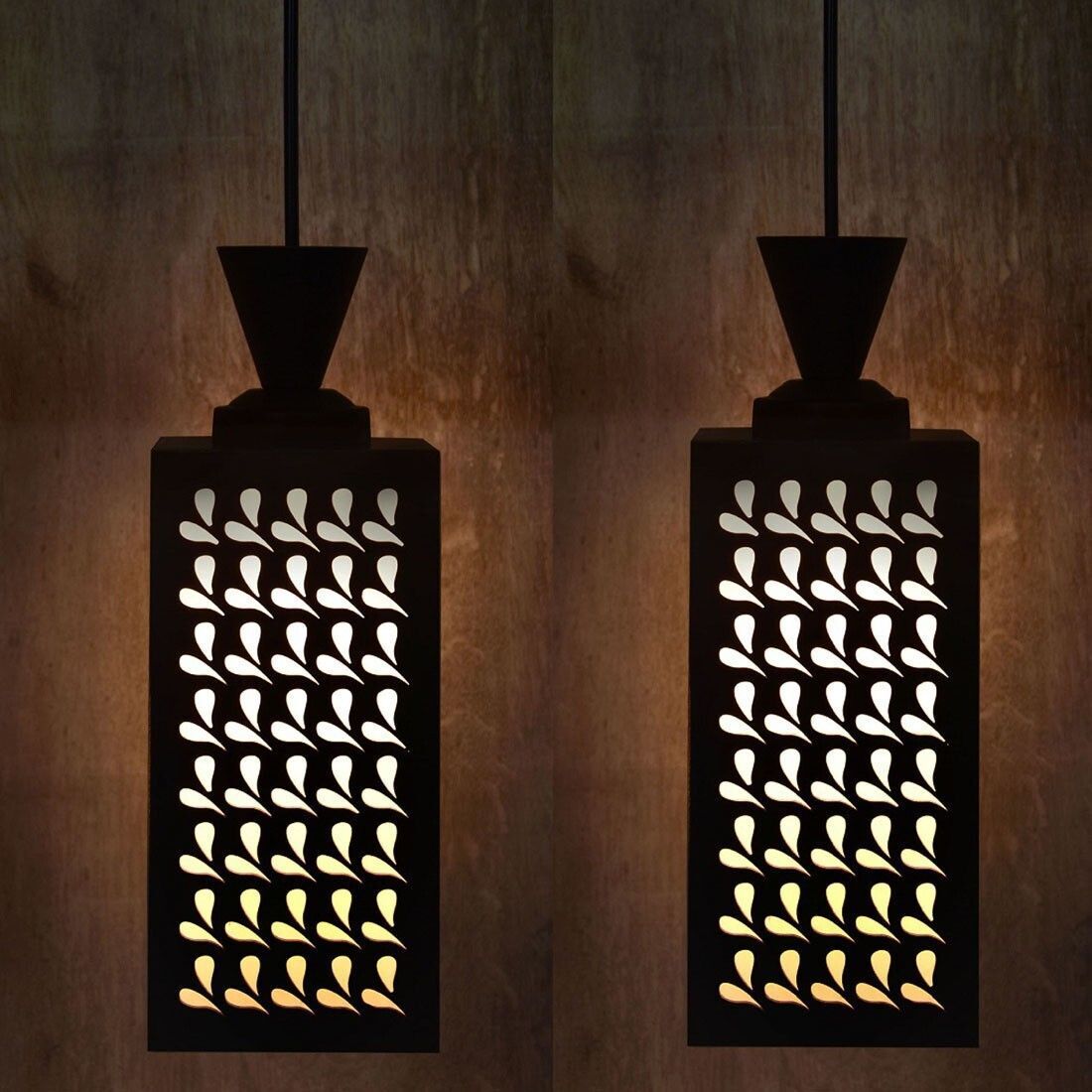 nexat Wooden Hanging Thali Lamp Elegance for Home Decor and Festive Celebrations Pendant Lamp Ceiling Lamp-picture-19