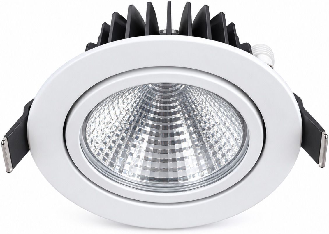 15W COB Downlight Round | Pearl White | 6500K | Bridgelux LED Ceiling Light Ceiling Lamp-image-24