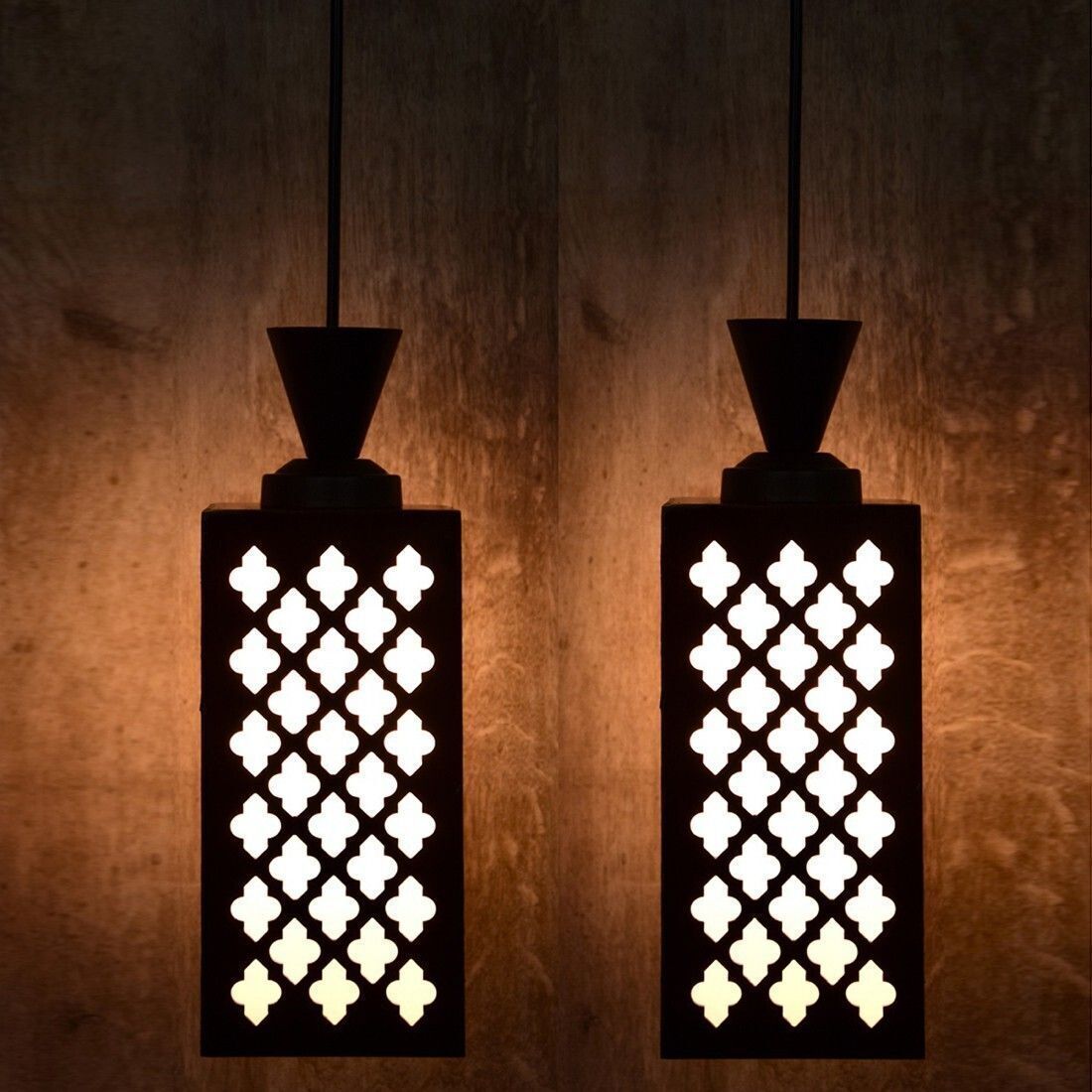 nexat Wooden Hanging Thali Lamp Elegance for Home Decor and Festive Celebrations Pendant Lamp Ceiling Lamp-picture-1