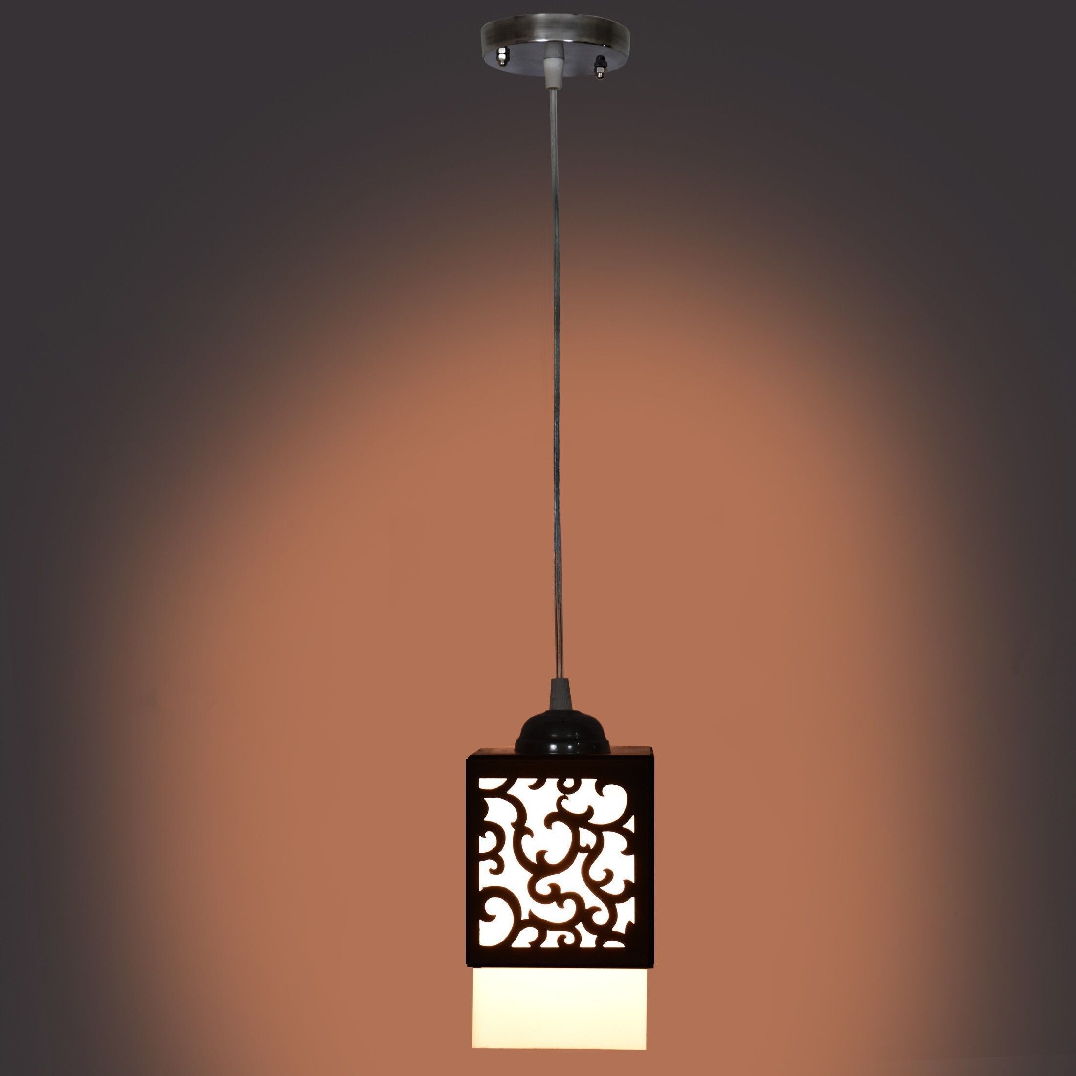 nexat Wooden Hanging Thali Lamp Elegance for Home Decor and Festive Celebrations Chandelier Ceiling Lamp-picture-29