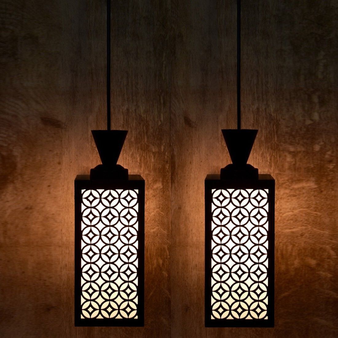 lakhaji Wooden Hanging Thali Lamp Elegance for Home Decor and Festive Celebrations Pendant Lamp Ceiling Lamp-picture-12