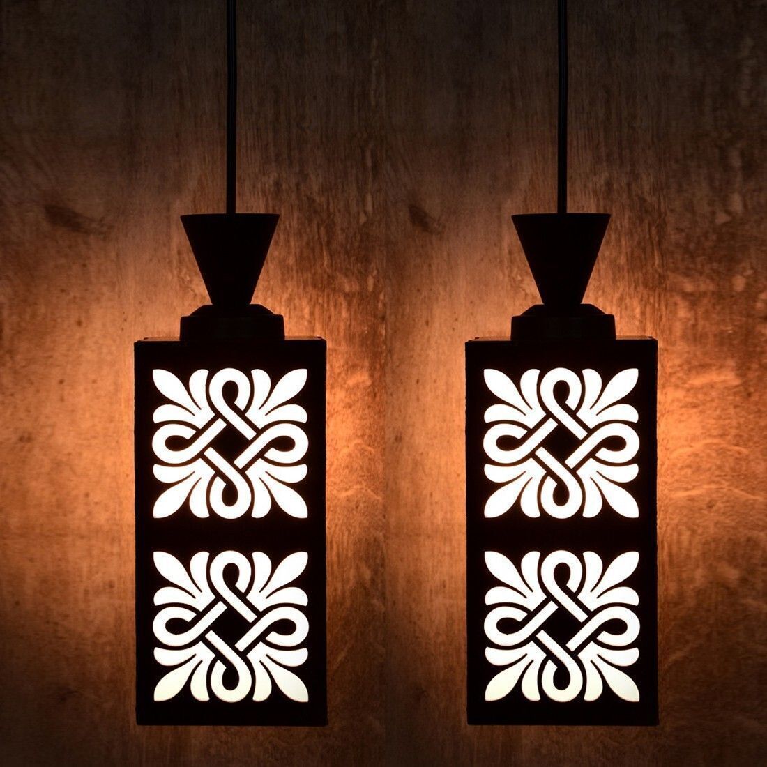nexat Wooden Hanging Thali Lamp Elegance for Home Decor and Festive Celebrations Pendant Lamp Ceiling Lamp-picture-20