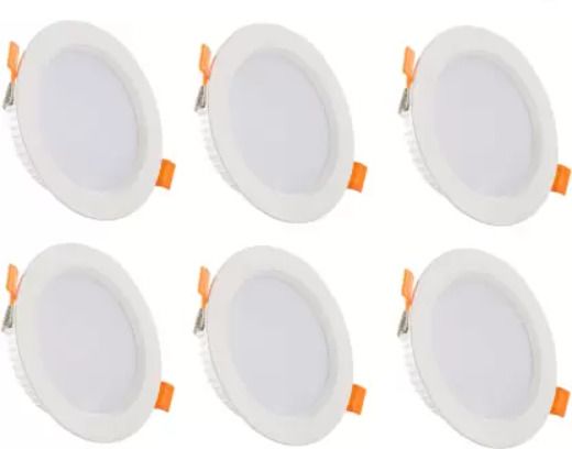 10-Watt LED Ceiling Conceal Panel Down Light White Round Pack of 6 Ceiling Light Ceiling Lamp-image-23