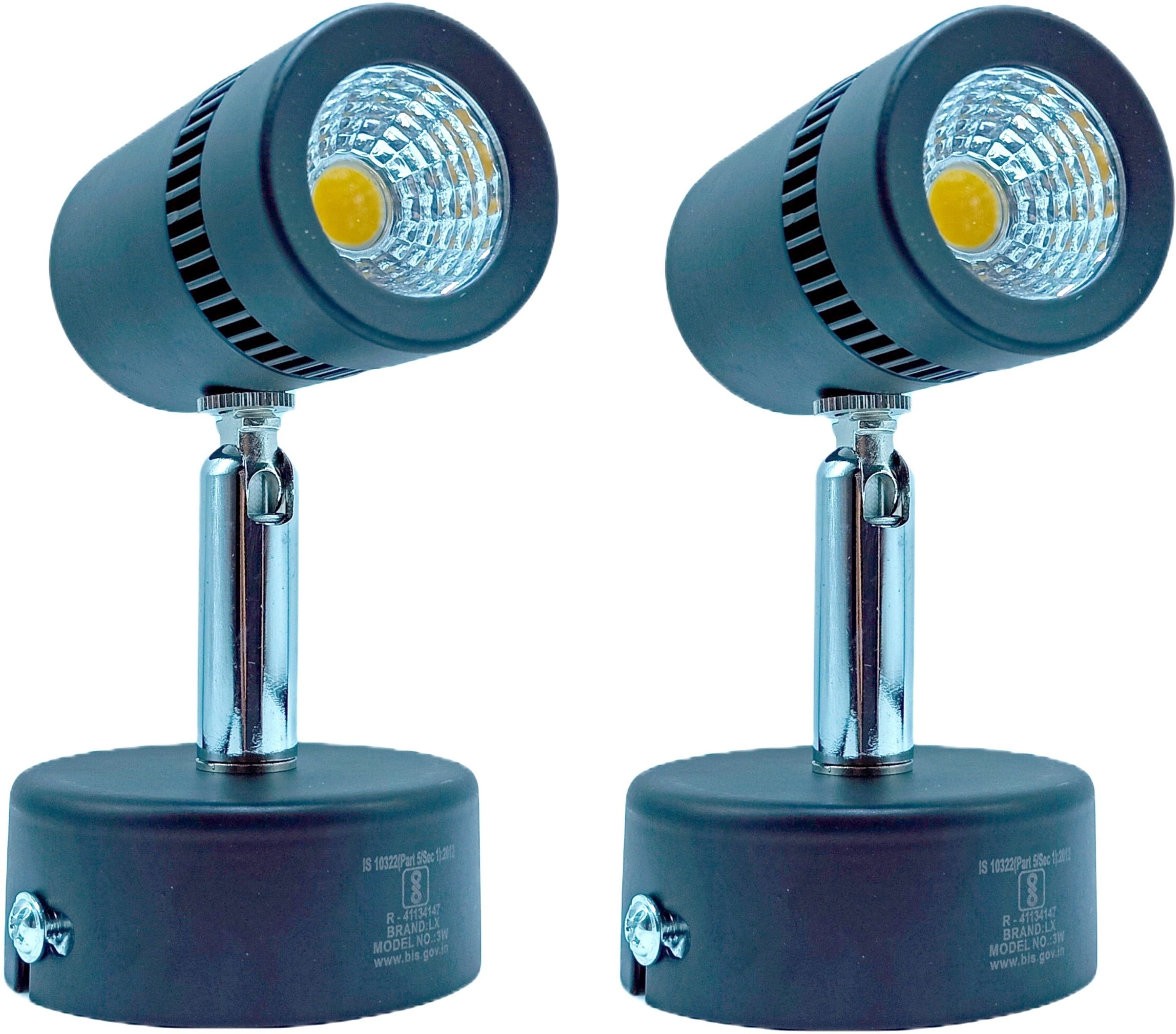 hybrix LED Wall/Ceiling Surface Spot Light (3 WATT) Adjustable Focus Light, COOL WHITE, Spot Light Ceiling Lamp-picture-22