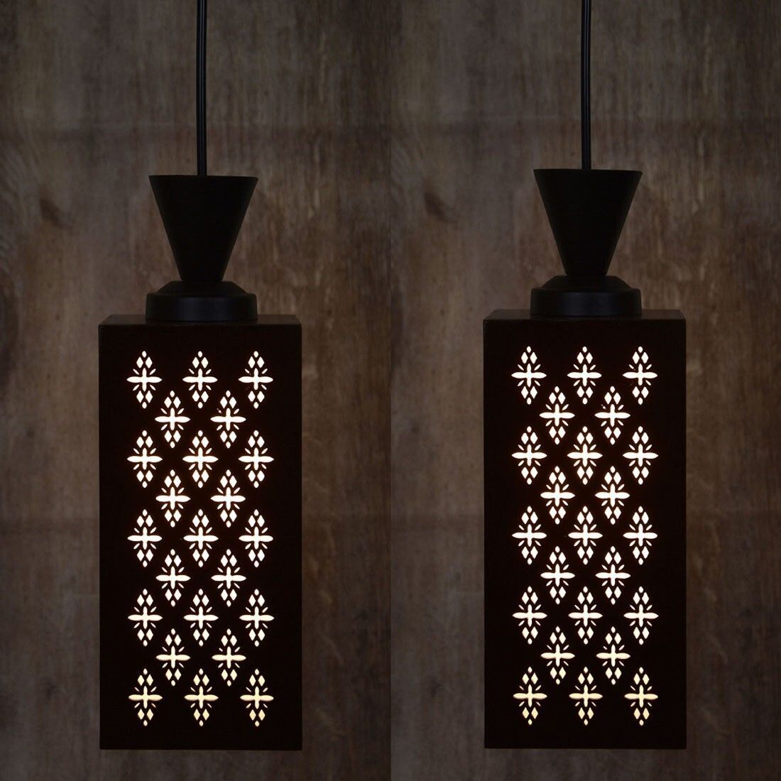 nexat Wooden Hanging Thali Lamp Elegance for Home Decor and Festive Celebrations Pendant Lamp Ceiling Lamp-picture-2