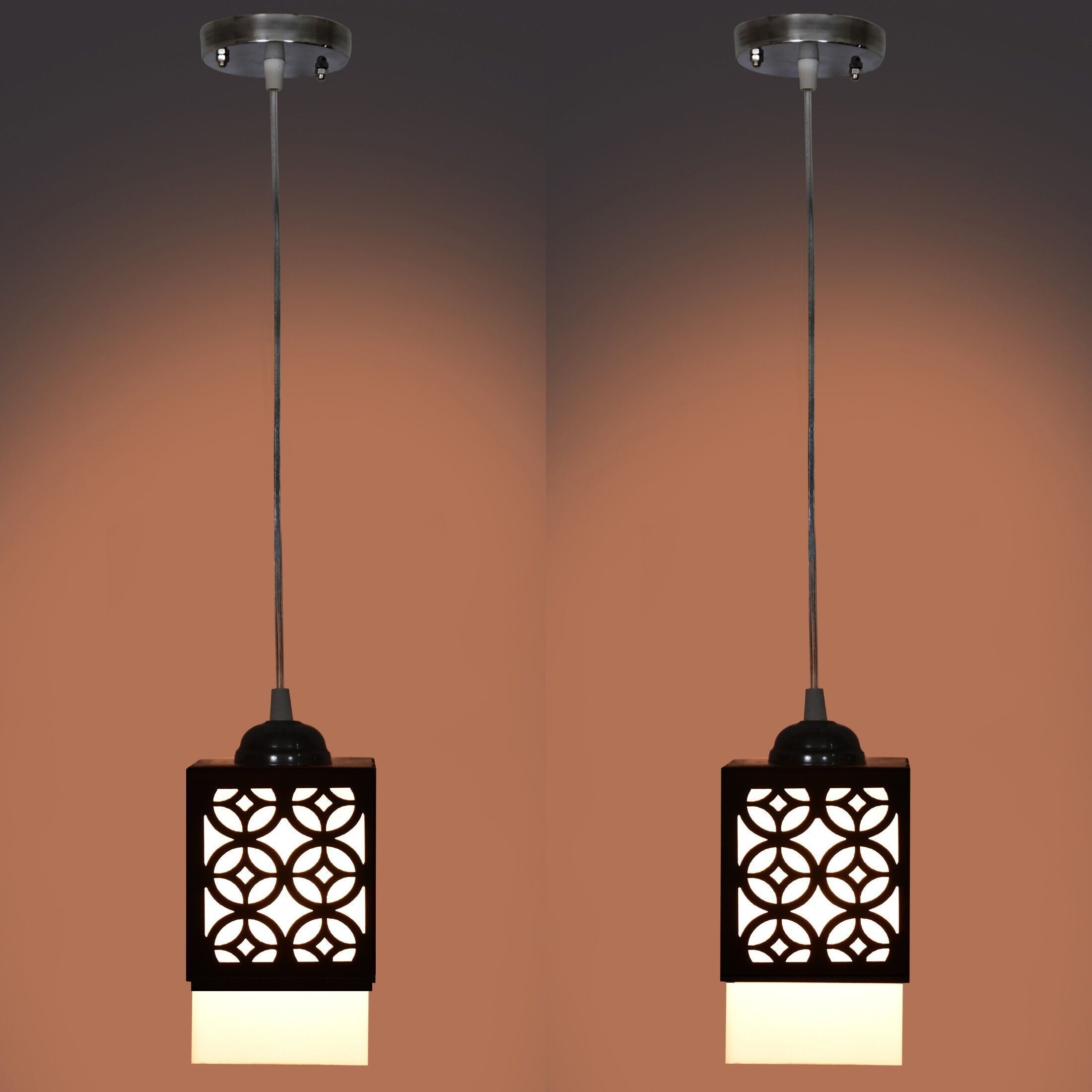 nexat Wooden Hanging Thali Lamp Elegance for Home Decor and Festive Celebrations Pendant Lamp Ceiling Lamp-picture-25