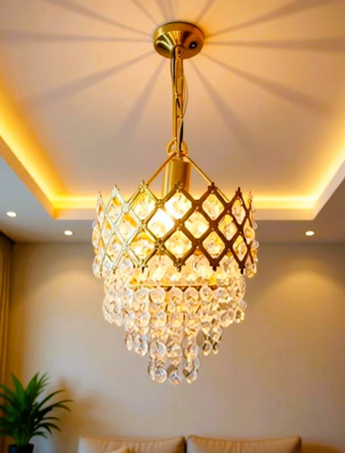 nandu traders 160mm Chandelier Ceiling Lamp-picture-13