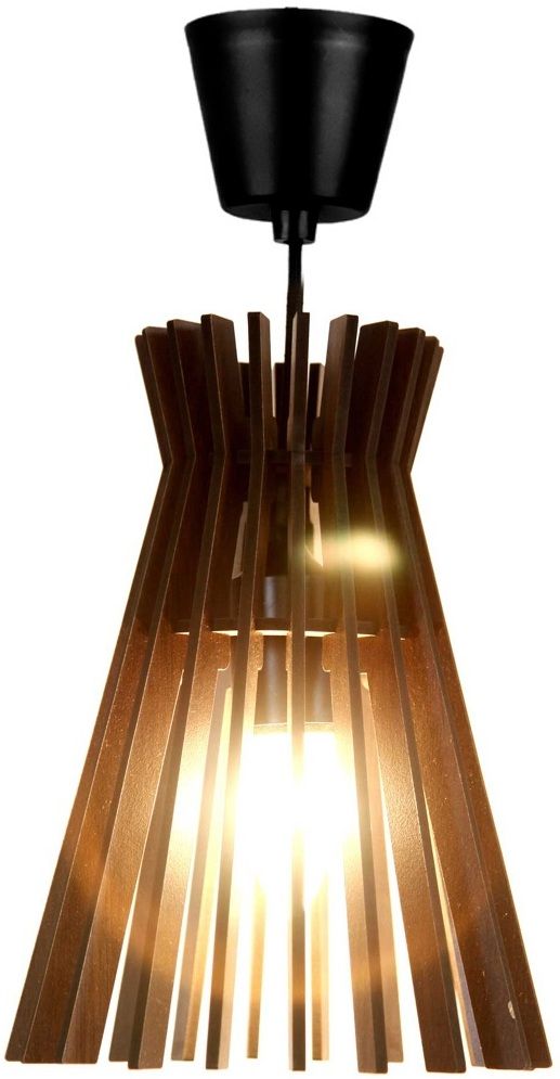 HL123 S-Hook Wood Light Hanging Chain Rod