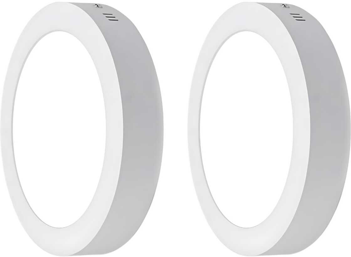 15-Watts Aluminium Slim Round LED Surface Panel Light White Pack of 2 Surface Ceiling Light Ceiling Lamp-image-41