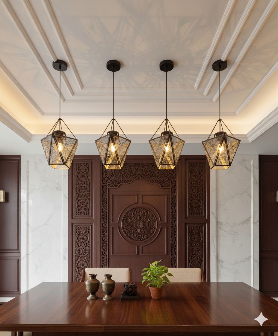 Combo of 4 Pendants Ceiling Lamp-image-20