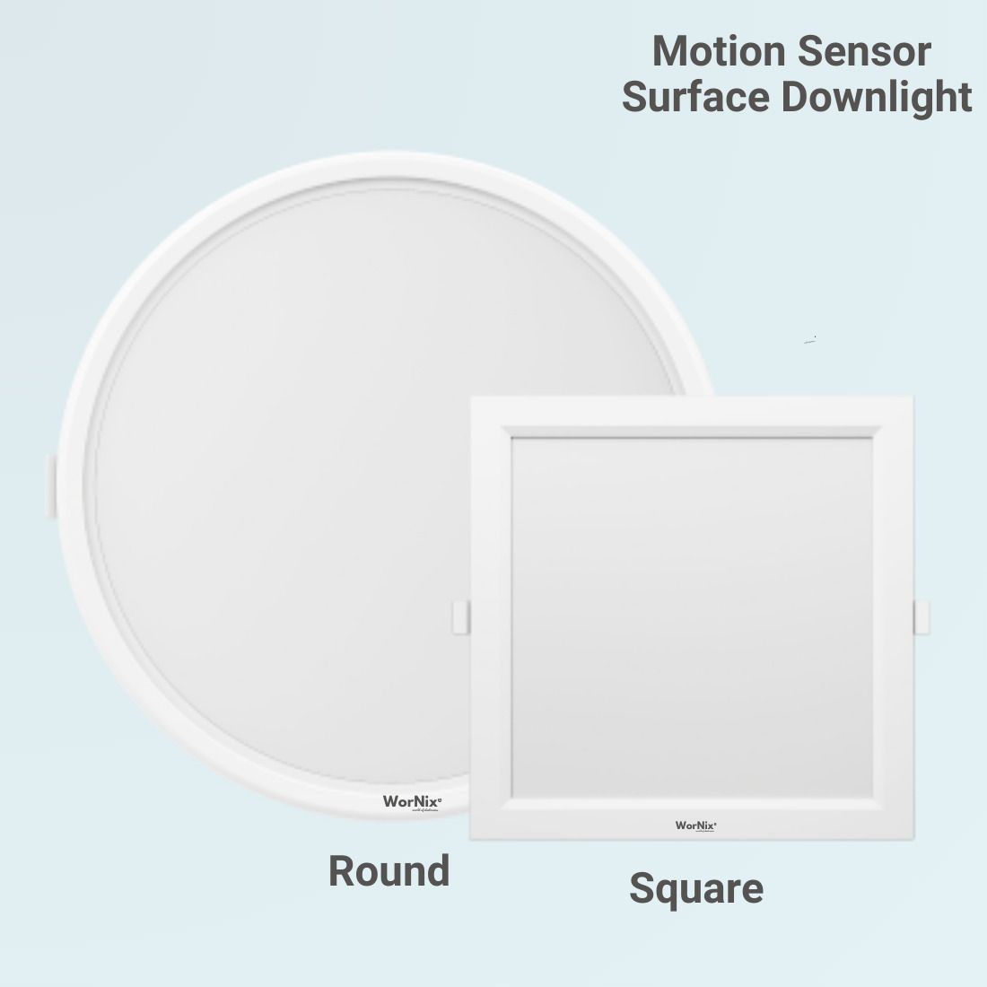 12W Round Radar Motion Sensor Surface LED Panel Light Ceiling Light Ceiling Lamp-image-32