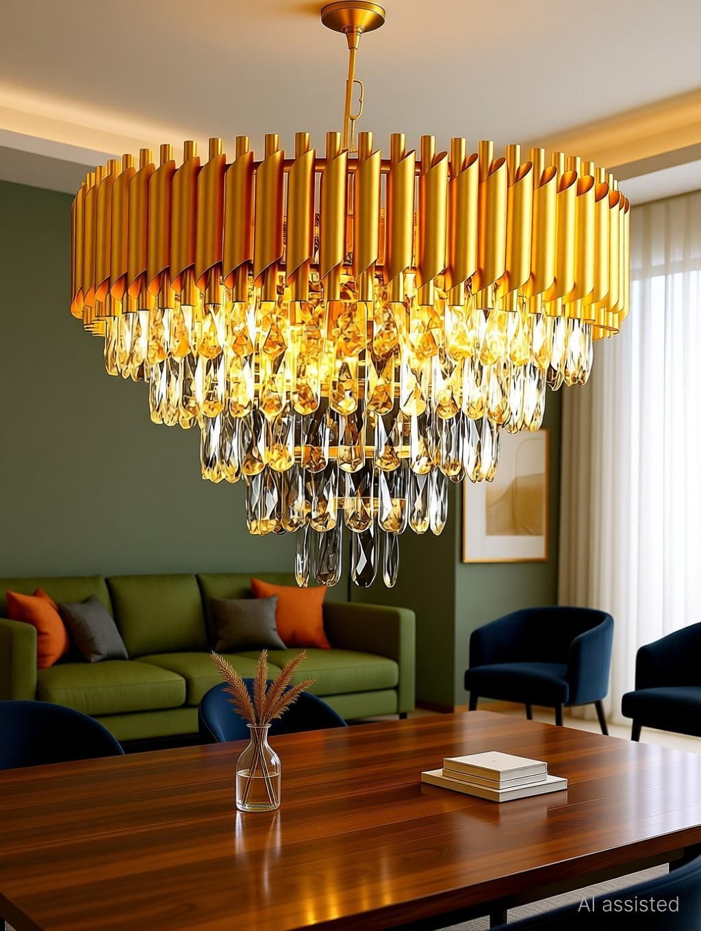 nozz RO500mmGold Ceiling Light Ceiling Lamp-picture-35