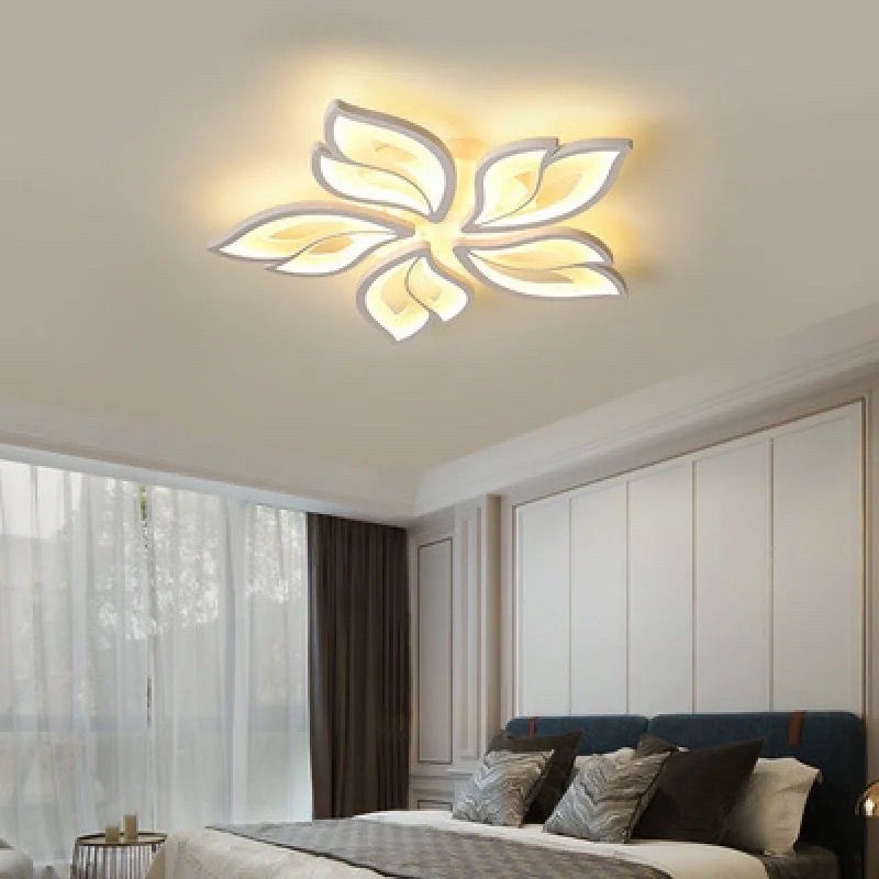 blissbells 60-Watts 5 Light Flowers Shape LED Chandelier Ceiling Lamp-picture-39