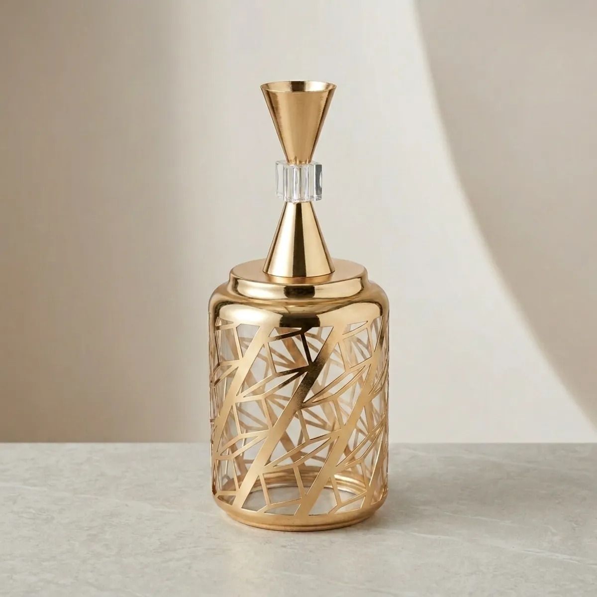 bellacart Golden Decorative LED Table Lamp, Premium Metal Cutwork Night Lamp Ceiling Light Ceiling Lamp-picture-39