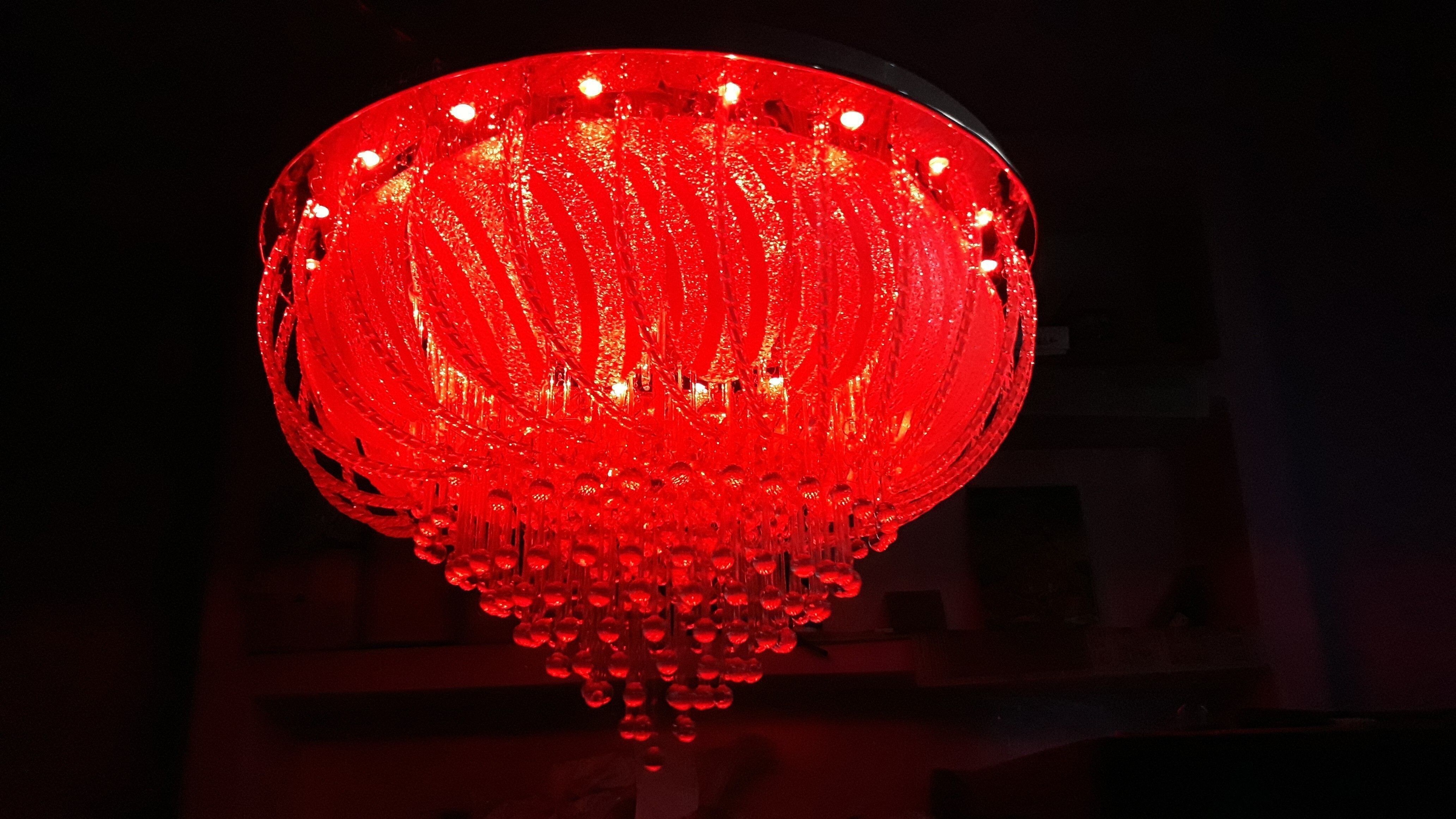 color changing with music system,central part moving by remote Chandelier Ceiling Lamp-image-40
