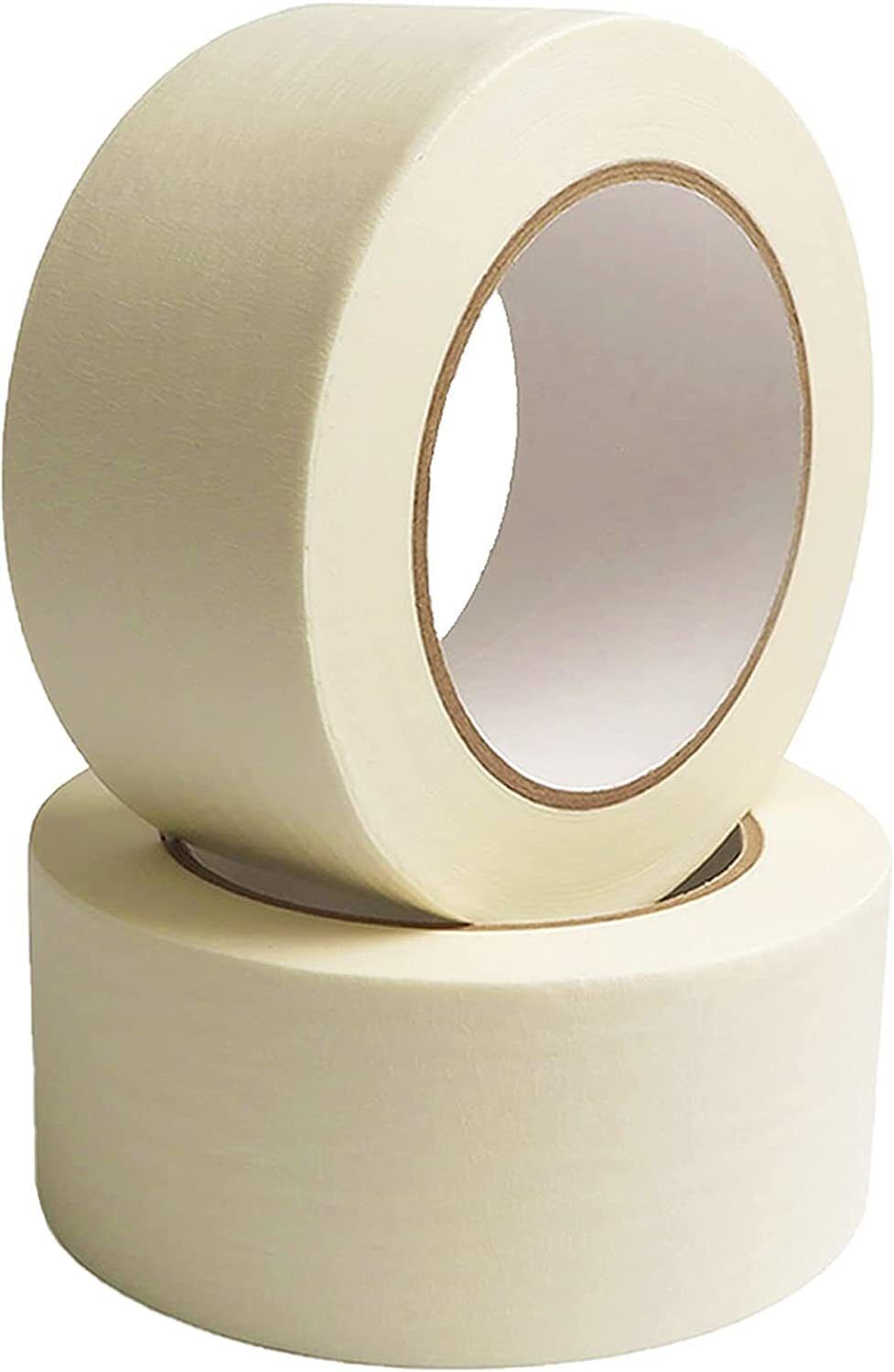 drisona' Self adhesive Masking Tape Roll 2 Inch (48 mm) 20 Meter Lenth Handheld (Manual)-picture-21